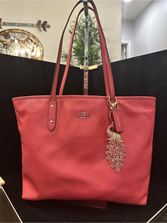 Coach Handbags - Coach #065 Cite ZipTote in Bubblegum Pink